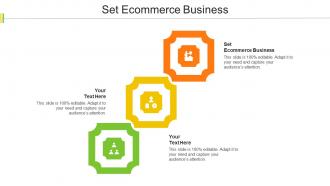 Set Ecommerce Business Ppt Powerpoint Presentation Gallery Pictures Cpb
