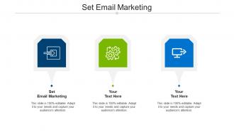 Set email marketing ppt powerpoint presentation ideas show cpb