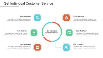 Set individual customer service ppt powerpoint presentation ideas layout ideas cpb