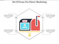 Set Of Icons For Direct Marketing
