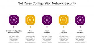 Set Rules Configuration Network Security Ppt Powerpoint Presentation Gallery Pictures Cpb