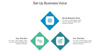 Set up business voice ppt powerpoint presentation layouts format ideas cpb