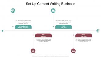 Set Up Content Writing Business In Powerpoint And Google Slides Cpb