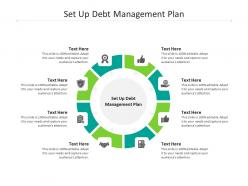 Set up debt management plan ppt powerpoint presentation infographic cpb
