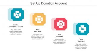 Set Up Donation Account Ppt Powerpoint Presentation Styles Smartart Cpb