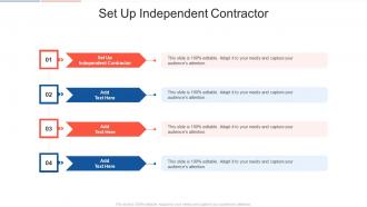 Set Up Independent Contractor In Powerpoint And Google Slides Cpb
