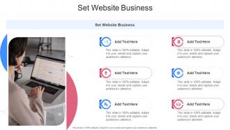 Set Website Business In Powerpoint And Google Slides Cpb
