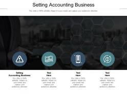 Setting accounting business ppt powerpoint presentation layouts example file cpb