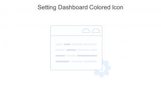 Setting Dashboard Colored Icon In Powerpoint Pptx Png And Editable Eps Format