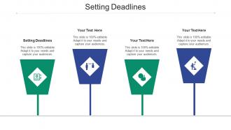 Setting deadlines ppt powerpoint presentation inspiration show cpb