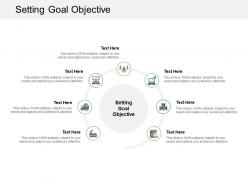 Setting goal objective ppt powerpoint presentation summary example cpb