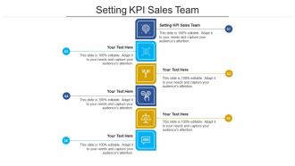 Setting kpi sales team ppt powerpoint presentation file pictures cpb