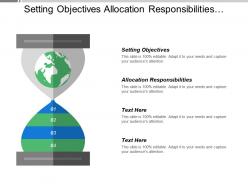 Setting objectives allocation responsibilities operational efficiency process efficiency