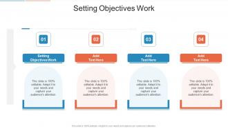 Setting Objectives Work In Powerpoint And Google Slides Cpb