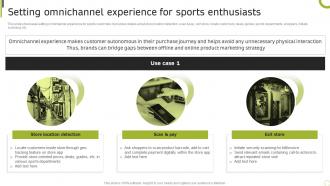 Setting Omnichannel Experience For Sports Sporting Brand Comprehensive Advertising Guide MKT SS V