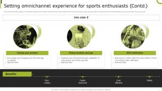 Setting Omnichannel Experience For Sports Sporting Brand Comprehensive Advertising Guide MKT SS V Captivating Content Ready