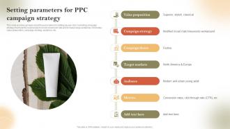 Setting Parameters For PPC Campaign Strategy Pay Per Click Marketing Strategies