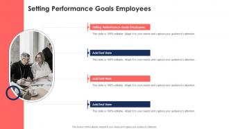 Setting Performance Goals Employees In Powerpoint And Google Slides Cpb