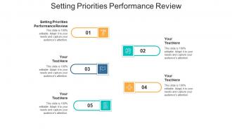 Setting priorities performance review ppt powerpoint presentation guide cpb
