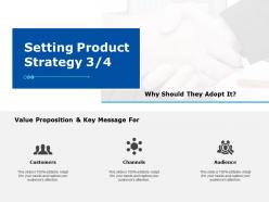 Setting product strategy 3 4 ppt powerpoint presentation gallery design ideas
