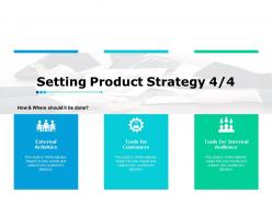 Setting product strategy 4 4 slide2 ppt powerpoint presentation gallery design templates