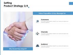 Setting product strategy communication ppt powerpoint presentation portfolio skills