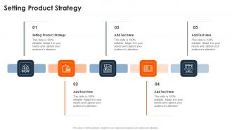 Setting Product Strategy In Powerpoint And Google Slides Cpb
