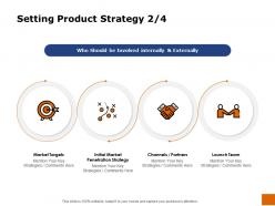 Setting product strategy penetration ppt powerpoint presentation pictures smartart