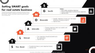 Setting Smart Goals For Real Estate Business Complete Guide To Real Estate Marketing MKT SS V