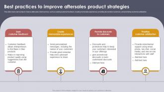 Setting Strategic Vision For Product Offerings Best Practices Improve Aftersales Product Strategy SS V