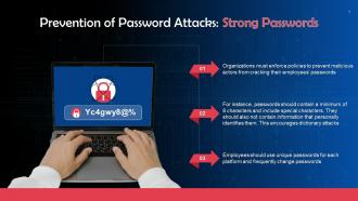 Setting Strong Passwords To Prevent Password Attacks Training Ppt
