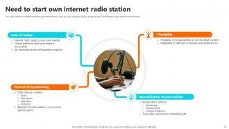 Setting Up An Own Internet Radio Station Powerpoint Presentation Slides Good Unique