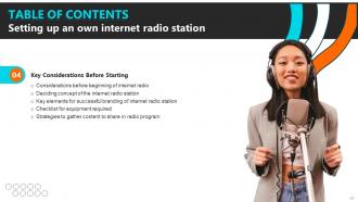 Setting Up An Own Internet Radio Station Powerpoint Presentation Slides Customizable Unique
