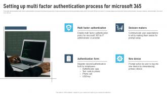 Setting Up Multi Factor Authentication Process For Microsoft 365