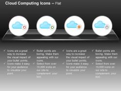 Settings Power Global Cloud Computing Ppt Icons Graphics