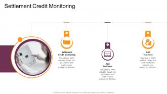 Settlement Credit Monitoring In Powerpoint And Google Slides Cpb