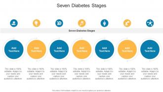 Seven Diabetes Stages In Powerpoint And Google Slides Cpb