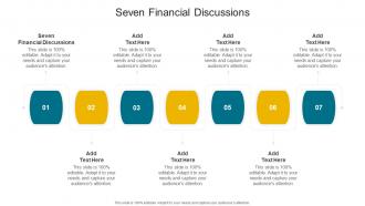 Seven Financial Discussions In Powerpoint And Google Slides Cpb