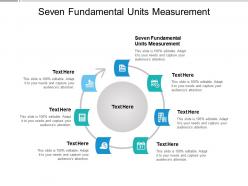 Seven fundamental units measurement ppt powerpoint presentation styles cpb