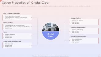 Seven Properties Of Crystal Clear Agile Development Planning
