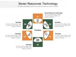 Seven resources technology ppt powerpoint presentation infographic template themes cpb
