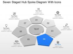 59800008 style circular hub-spoke 7 piece powerpoint presentation diagram infographic slide