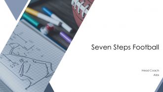 Seven Steps Football PPT Template AT