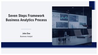 Seven Steps Framework Business Analytics Process PPT Summary AT