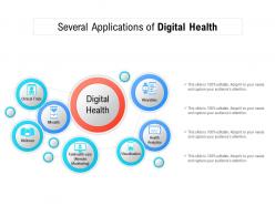 Several applications of digital health