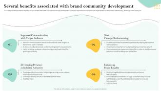 Several Benefits Associated With Brand Community Development Personnel Involved In Leveraging