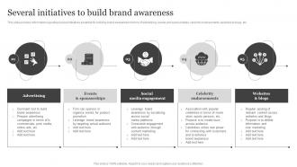 Several Initiatives To Build Brand Awareness Brand Visibility Enhancement For Improved Customer