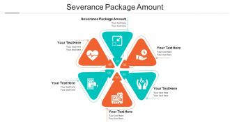 Severance package amount ppt powerpoint presentation icon graphics tutorials cpb