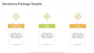 Severance Package Taxable In Powerpoint And Google Slides Cpb