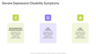 Severe Depression Disability Symptoms In Powerpoint And Google Slides Cpb